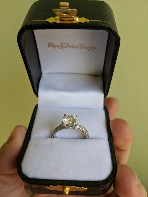 Show me your unique engagement rings! 22