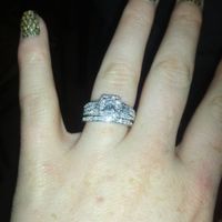 Wedding ring and Band---NOT purchased online :)