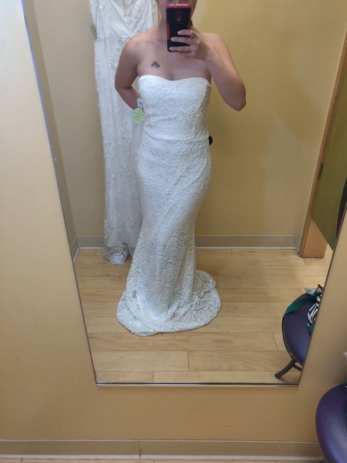 Wedding dress contenders (aka rejects) - 2