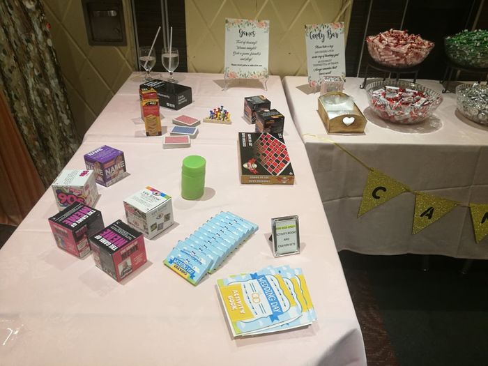 Games at Reception? 1