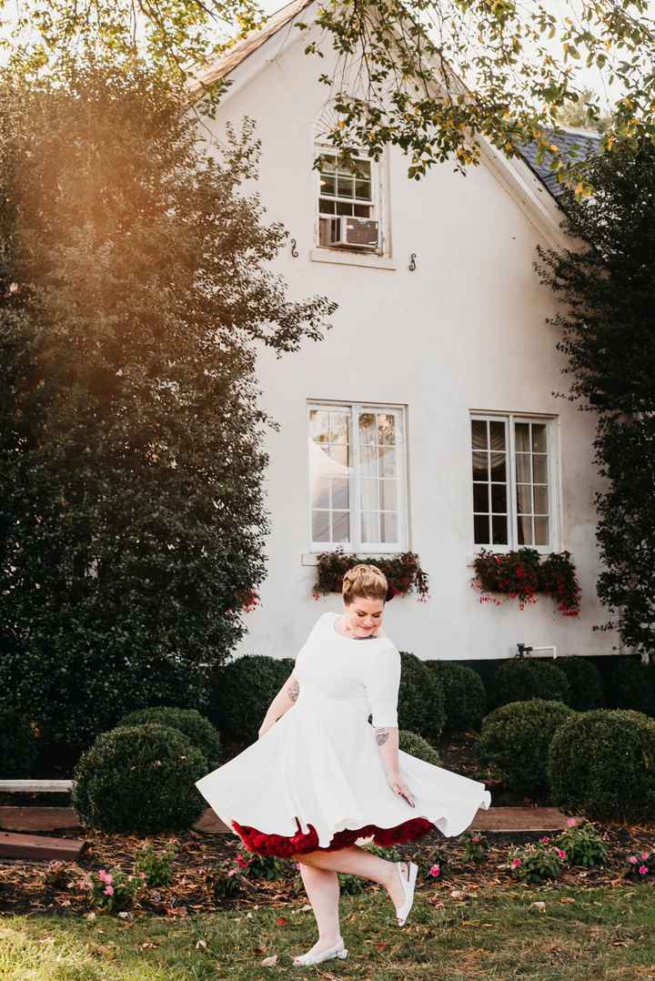 i am at my wits end trying to find a wedding dress - 1