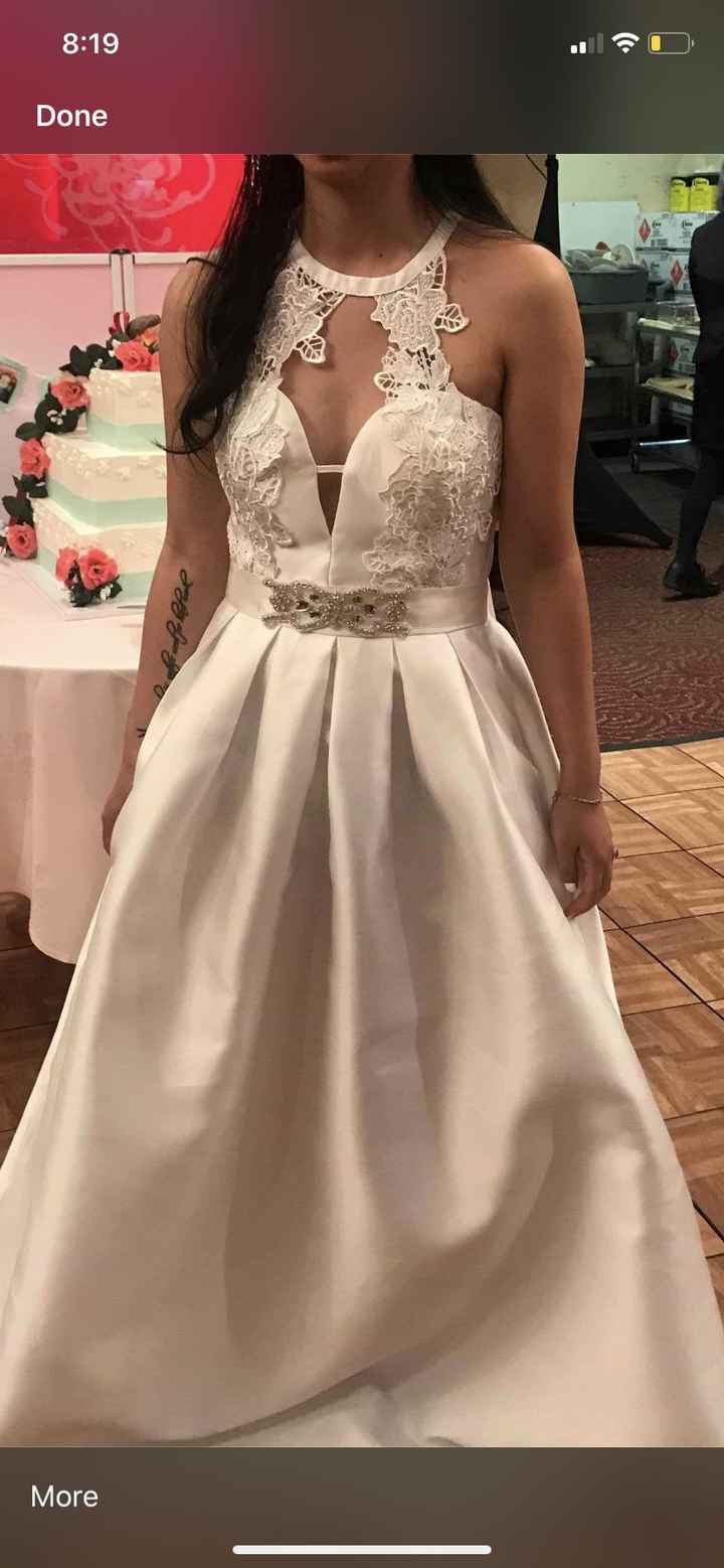 Wedding dress reflections-post your dresses! - 1