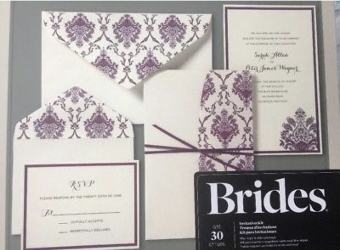 Show & Tell: Your Wedding Invites - 1