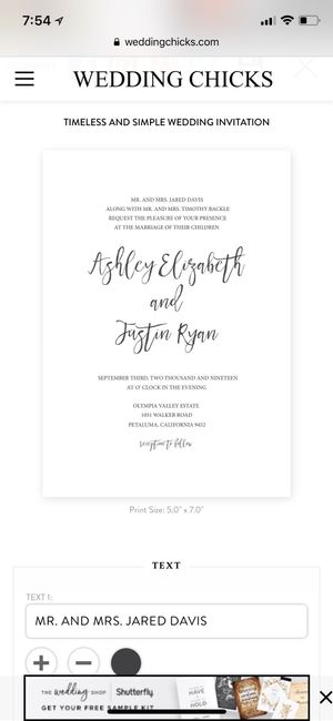 Making own invitations: - 1