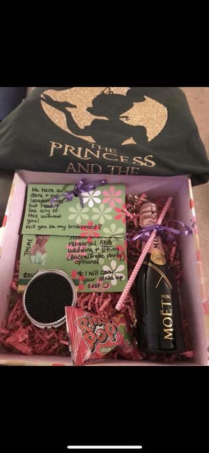 How did you “propose” to your wedding party? - 1