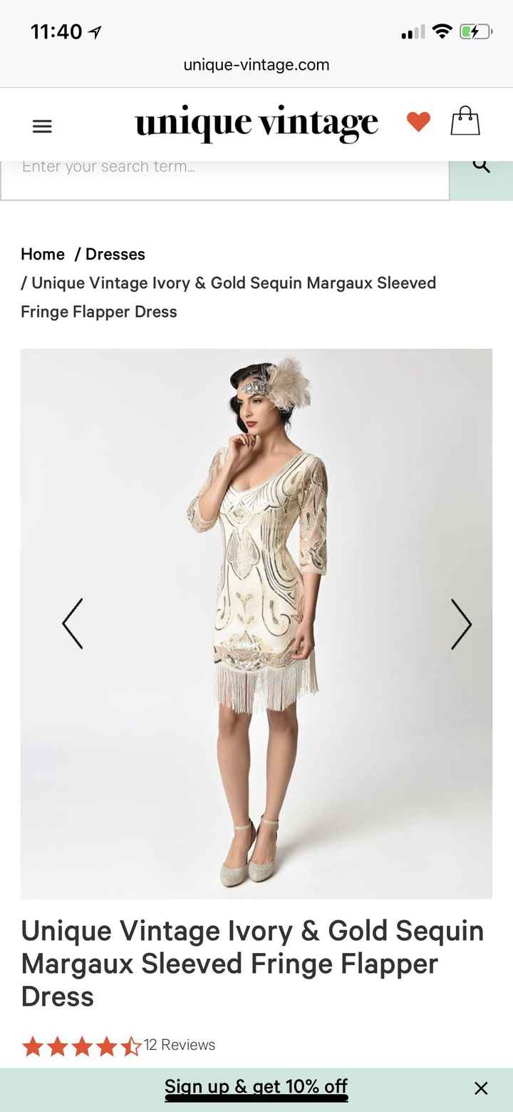 Reception dress? - 1