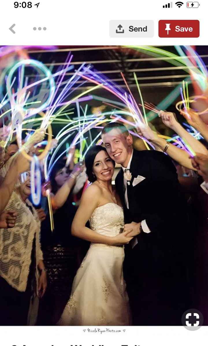 Suggestions for leaving at end of ceremony - 1