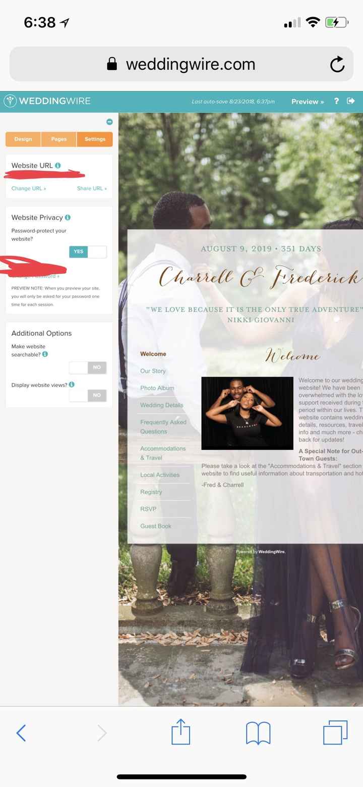 Wedding Website - 2