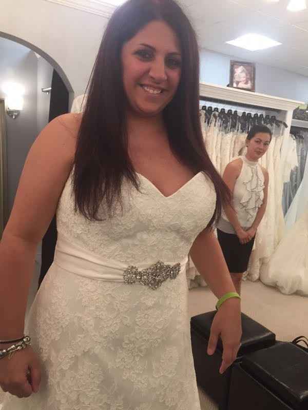 Picked up my dress!