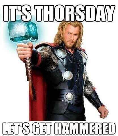 Because it's Thursday...