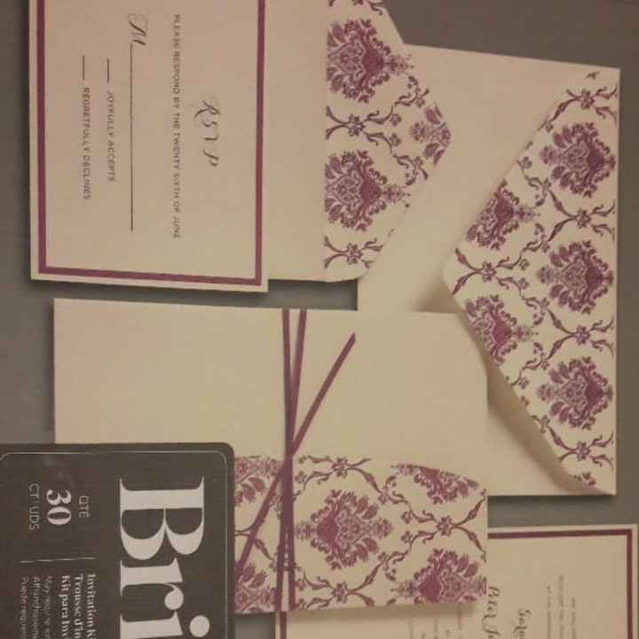 White or Colorful: Invitations? - 1