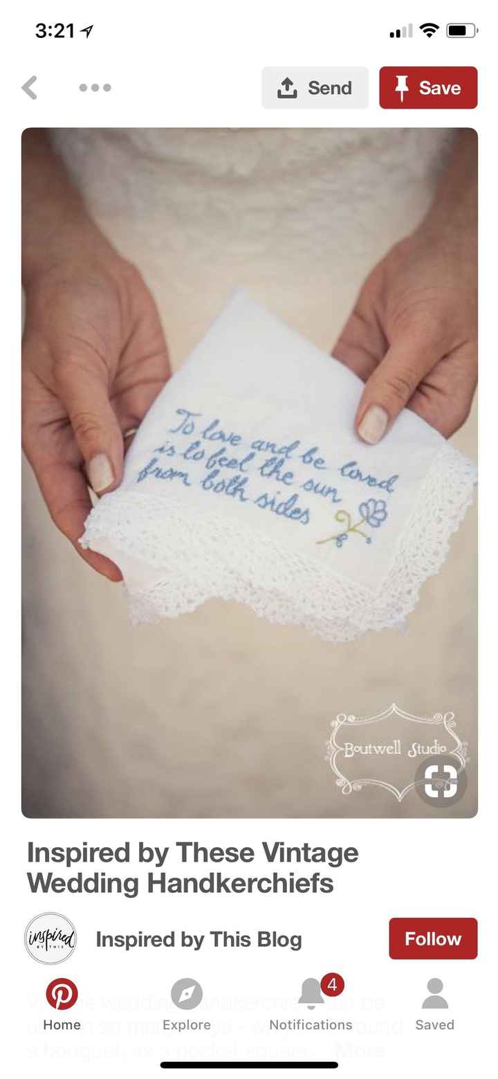 Need help with a quote for a handkerchief - 1