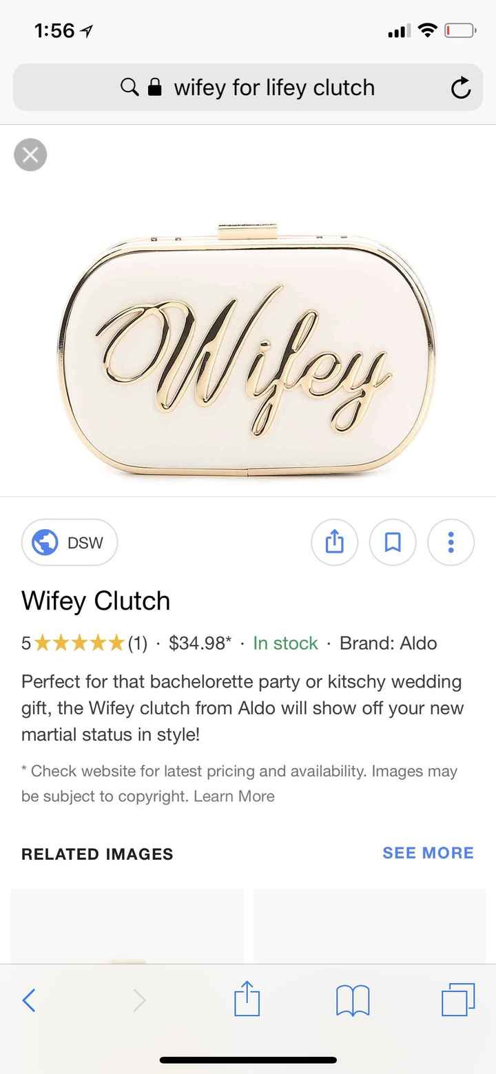 Are you bringing a clutch/purse? - 2