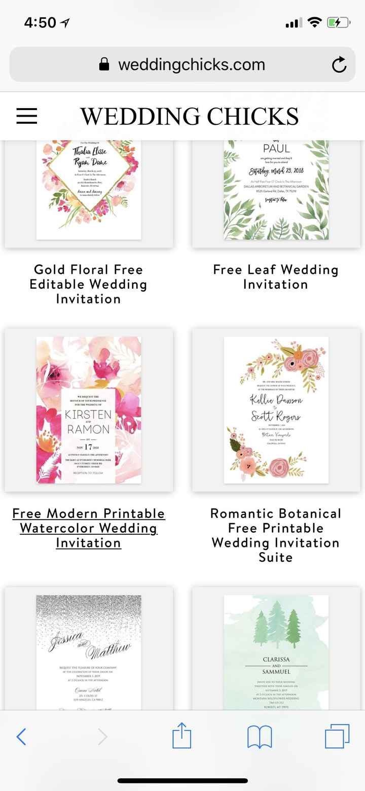 Cheapest place to get invitations - 1