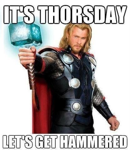 Because it's Thursday...