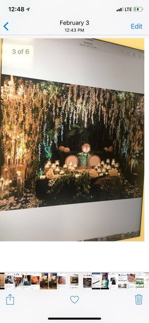 Sweetheart table - 1