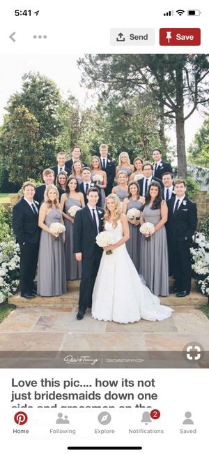 Post your large wedding party pictures! 5