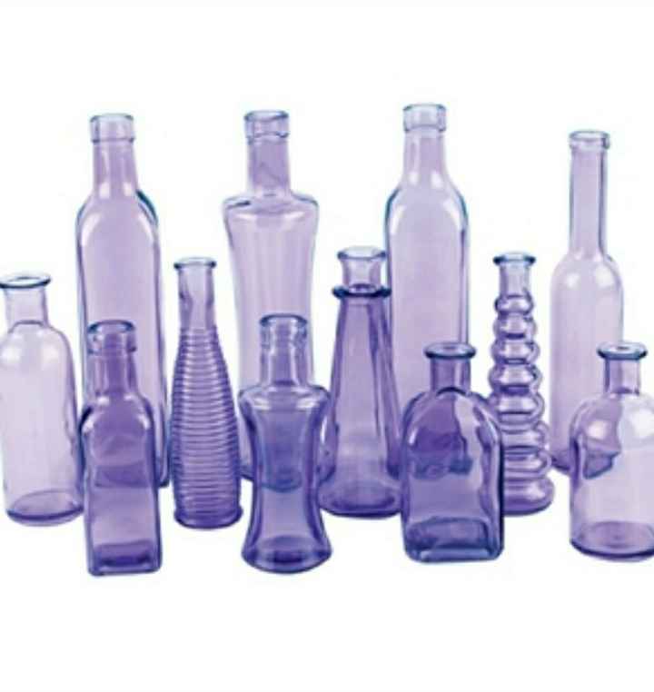 Looking for Colored Bottles/vases Cheap - 2