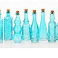 Looking for Colored Bottles/vases Cheap - 1