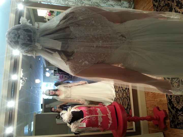 Bought this dress at a sample sale for my 'jazz era' theme wedding. What do you think?