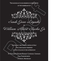 Sample Invitations *pics* Opinions please :)