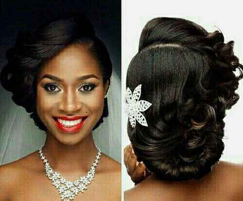 Hair Trials for Afro-American Brides
