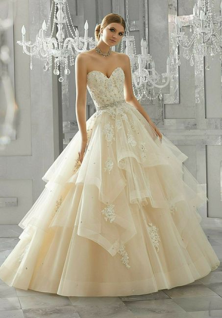 How much was your wedding dress? 1