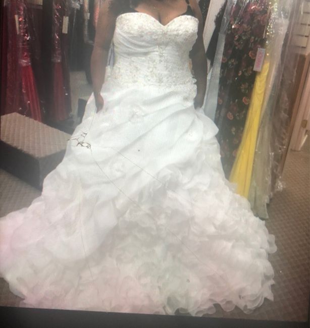 My wedding dress!! 1