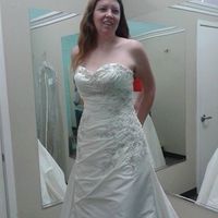 I said yes to the dress! Pic!