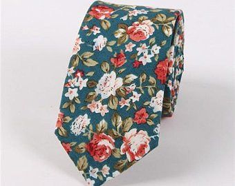 Matching Groomsmen Ties and Bridesmaids Dresses 1