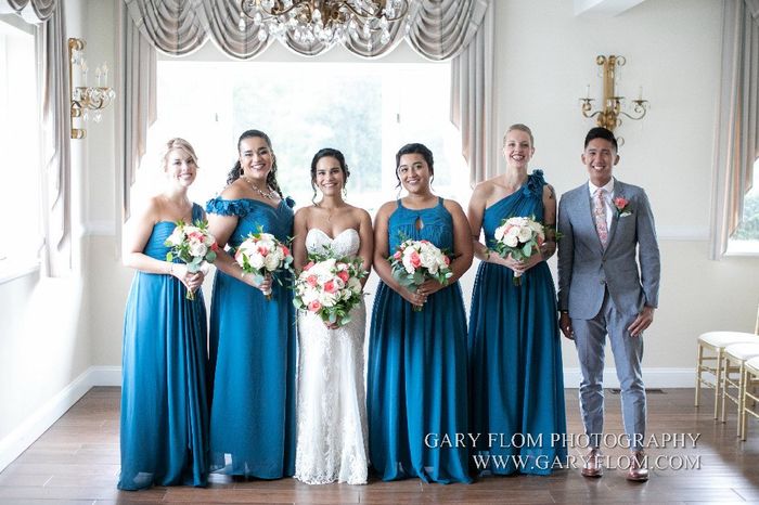 Bridesmaids and Man of Honor