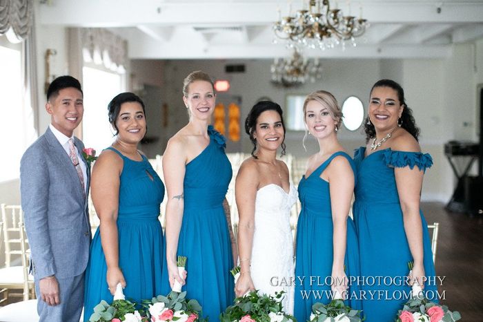 Different bridesmaid dresses