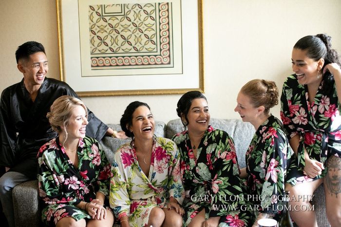 Bridesmaid robes