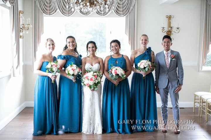 Bridesmaids and Man of Honor