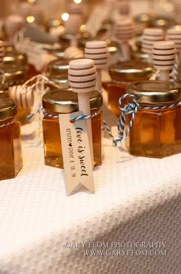 Honey Jar Favors.