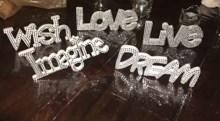 Table Names / Wedding Bling