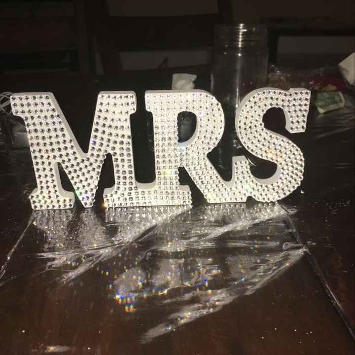 Table Names / Wedding Bling
