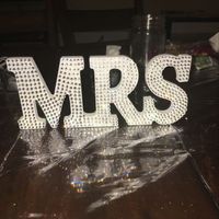 Table Names / Wedding Bling