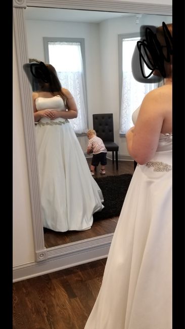 Short Brides with Ball Gown Gown Silhouette 5
