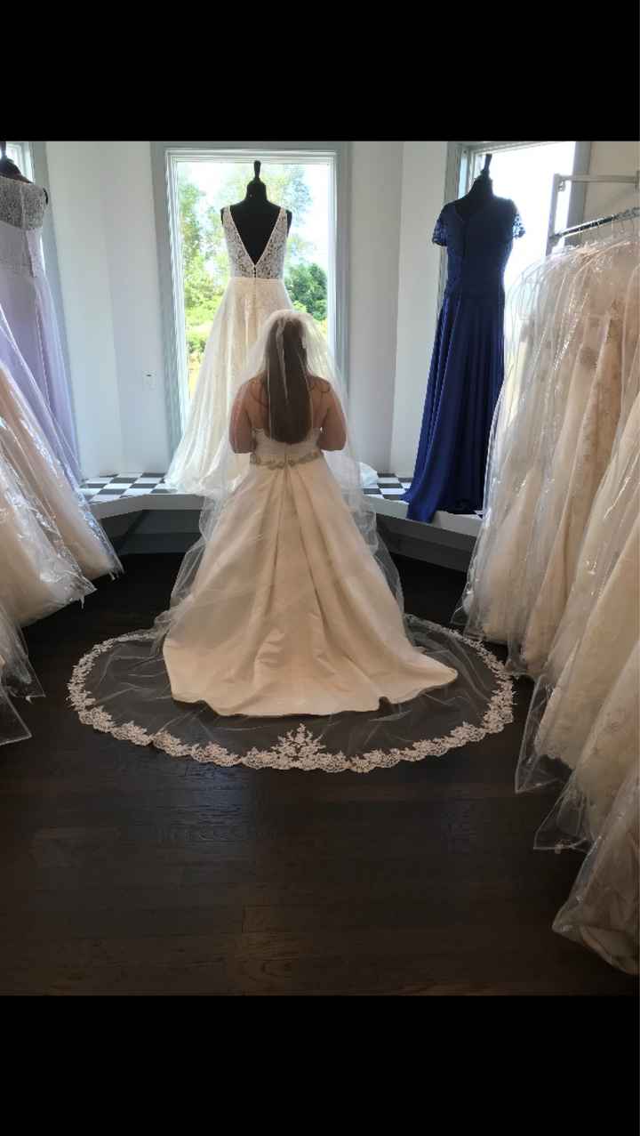 Short Brides with Ball Gown Gown Silhouette - 2