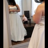 Short Brides with Ball Gown Gown Silhouette - 1