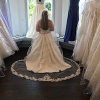 Short Brides with Ball Gown Gown Silhouette - 2