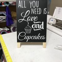 DIY wedding Signs are FINALLY done!