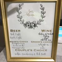 DIY wedding Signs are FINALLY done!