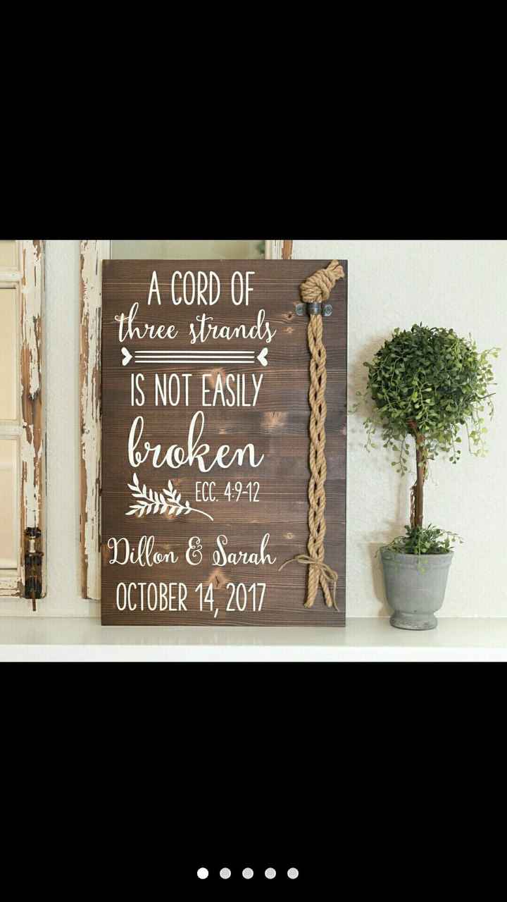 Unique unity ceremony ideas?