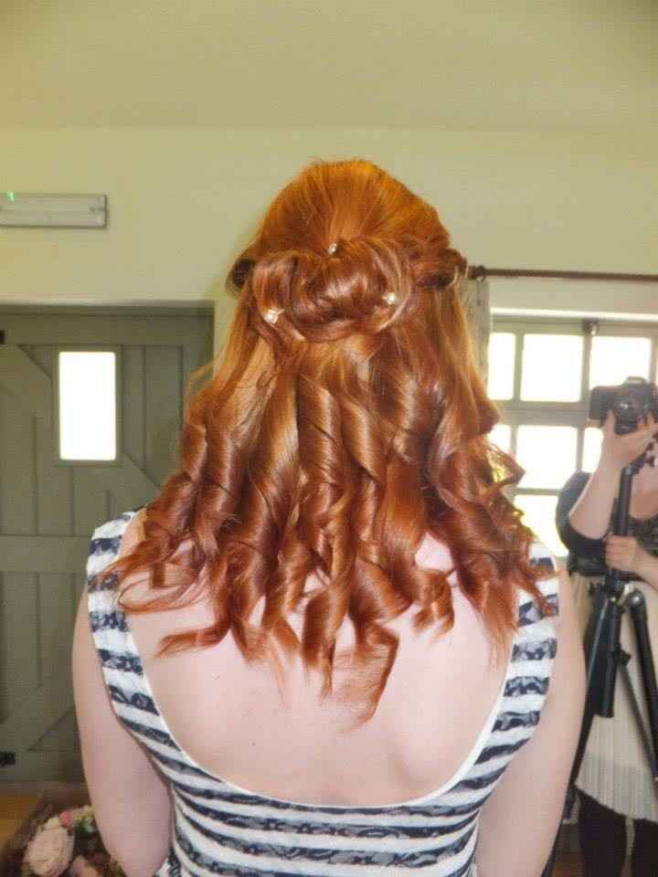 Wedding hair for fine hair