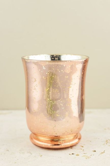 mercury glass vase