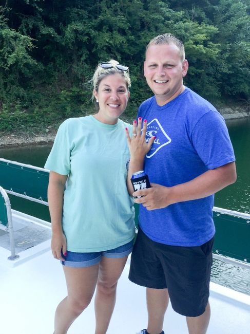 we're engaged!