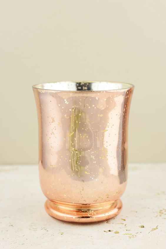mercury glass vase