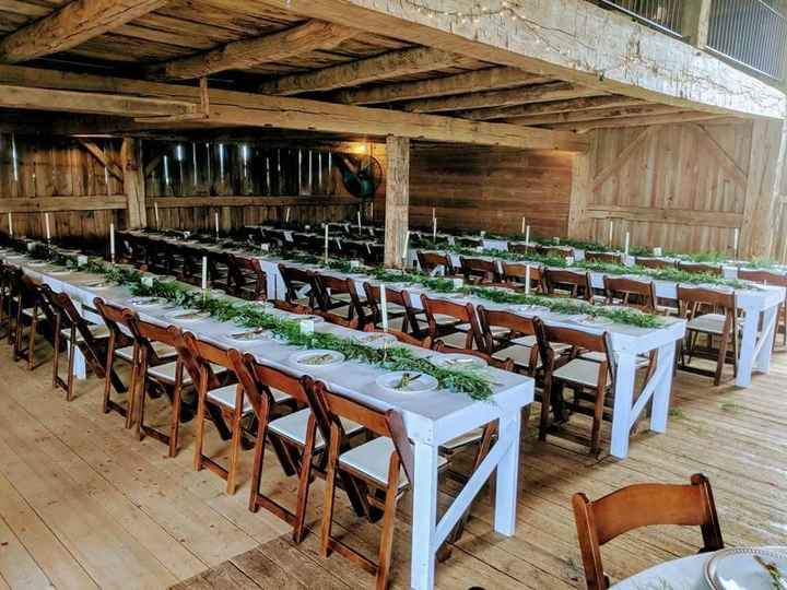 Farmtables @ our venue